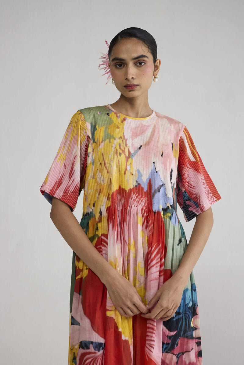Obu Pintucks Dress dress by YAM-ORIENTAL GARDEN SEP'26 for women Worldwide
