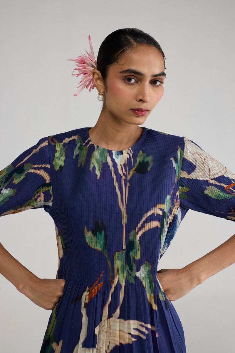 Fuji Pintucks Dress dress by YAM-ORIENTAL GARDEN SEP'26 for women Worldwide