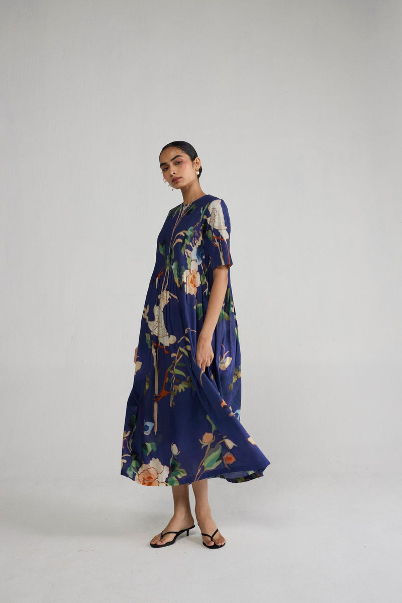 Fuji Pintucks Dress dress by YAM-ORIENTAL GARDEN SEP'26 for women Worldwide