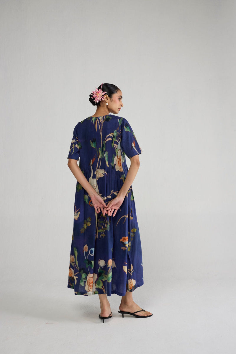 Fuji Pintucks Dress dress by YAM-ORIENTAL GARDEN SEP'26 for women Worldwide