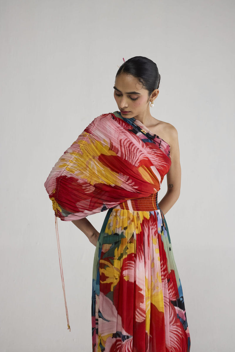 Obu One Shoulder Dress dress by YAM-ORIENTAL GARDEN SEP'26 for women Worldwide