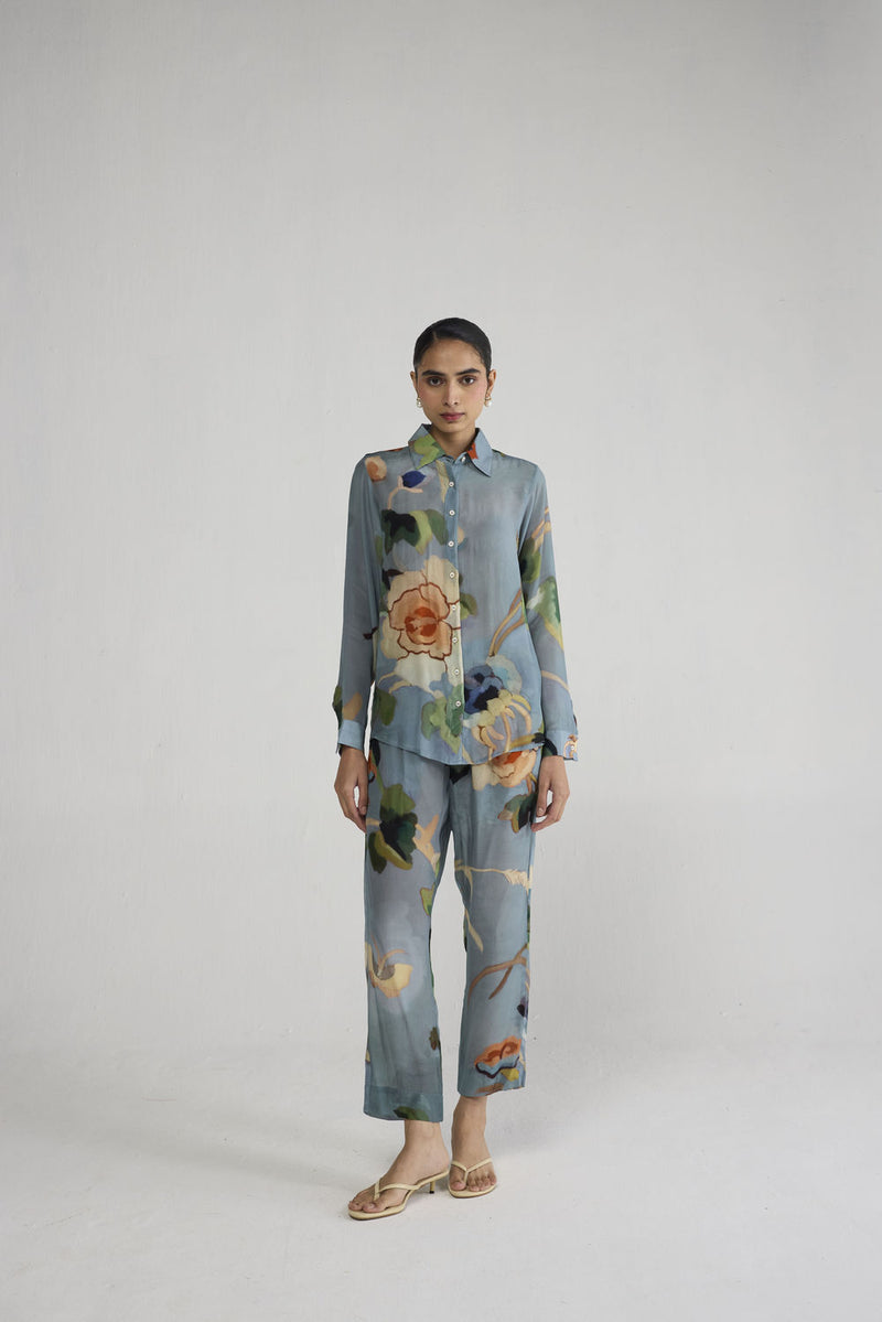 Asagao Crepe Co-ord Set co-ord set by YAM-ORIENTAL GARDEN SEP'26 for women Worldwide