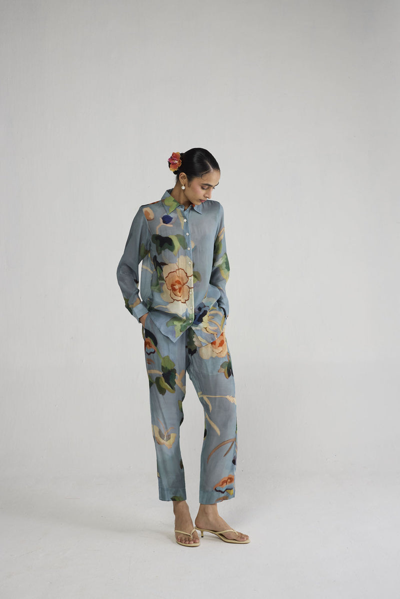 Asagao Crepe Co-ord Set co-ord set by YAM-ORIENTAL GARDEN SEP'26 for women Worldwide