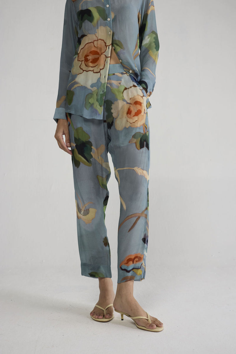 Asagao Crepe Co-ord Set co-ord set by YAM-ORIENTAL GARDEN SEP'26 for women Worldwide