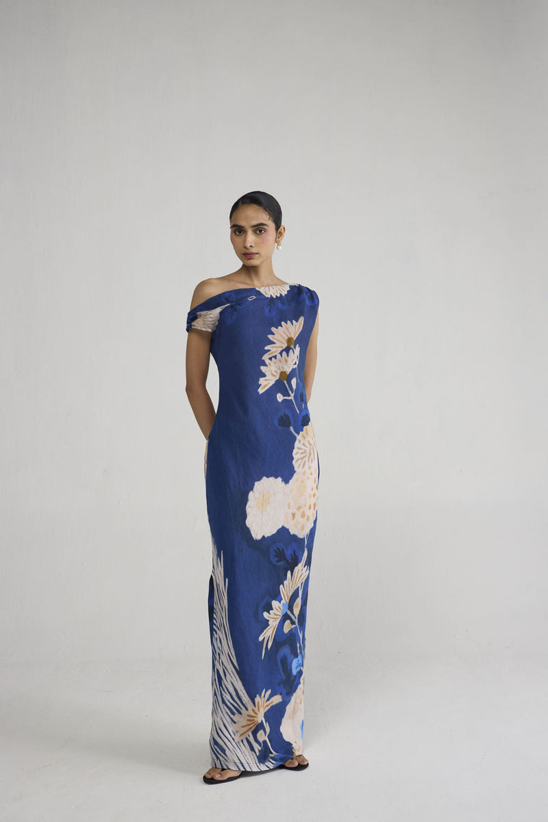 Ren Linen Dress dress by YAM-ORIENTAL GARDEN SEP'26 for women Worldwide