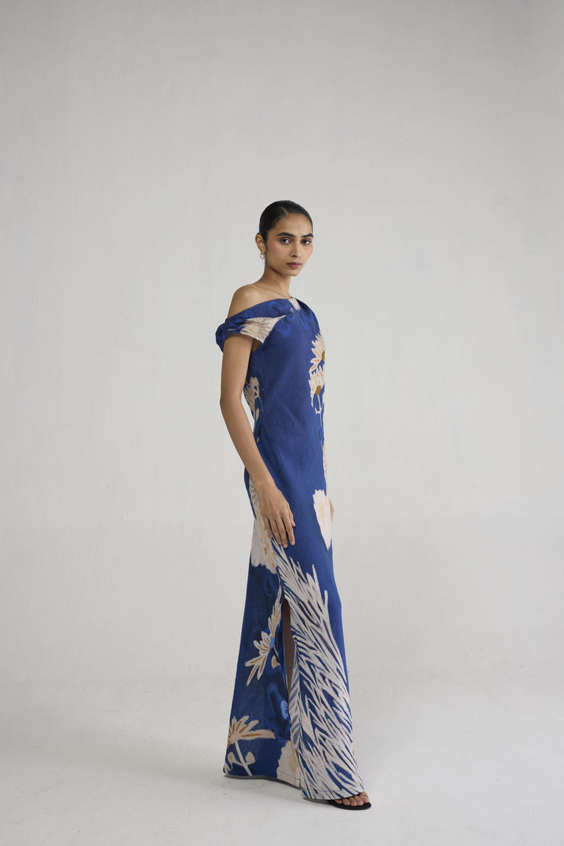 Ren Linen Dress dress by YAM-ORIENTAL GARDEN SEP'26 for women Worldwide