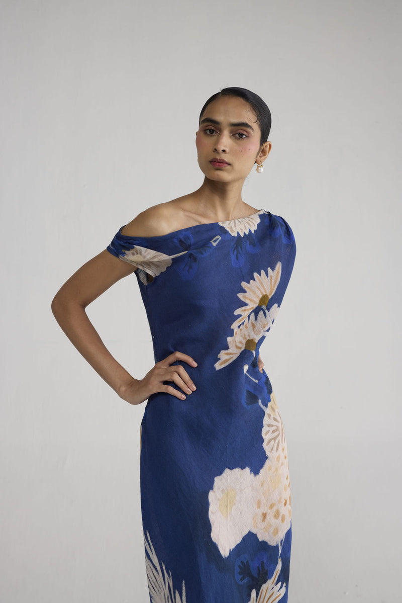 Ren Linen Dress dress by YAM-ORIENTAL GARDEN SEP'26 for women Worldwide