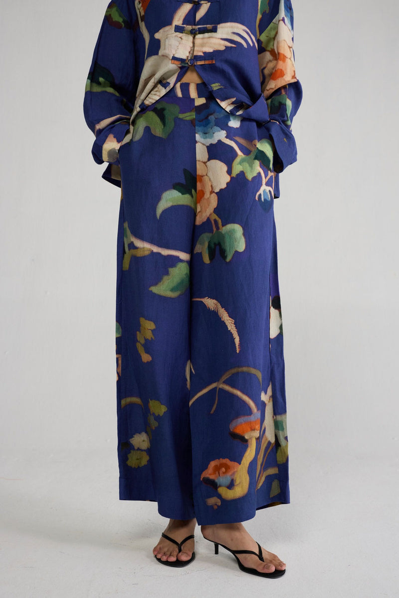 Fuji Linen Co-ord Set co-ord set by YAM-ORIENTAL GARDEN SEP'26 for women Worldwide