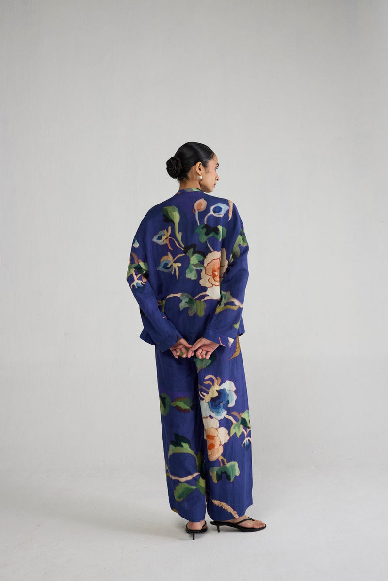 Fuji Linen Co-ord Set co-ord set by YAM-ORIENTAL GARDEN SEP'26 for women Worldwide