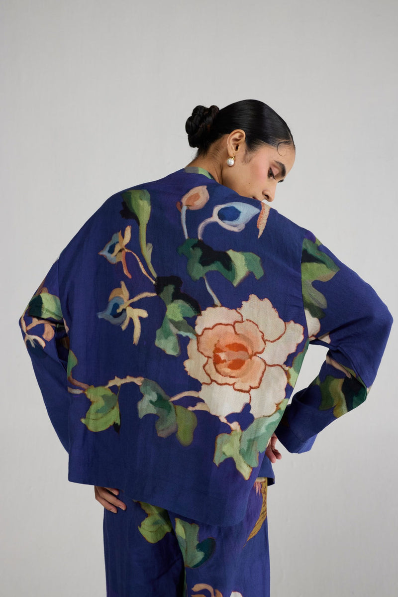 Fuji Linen Co-ord Set co-ord set by YAM-ORIENTAL GARDEN SEP'26 for women Worldwide