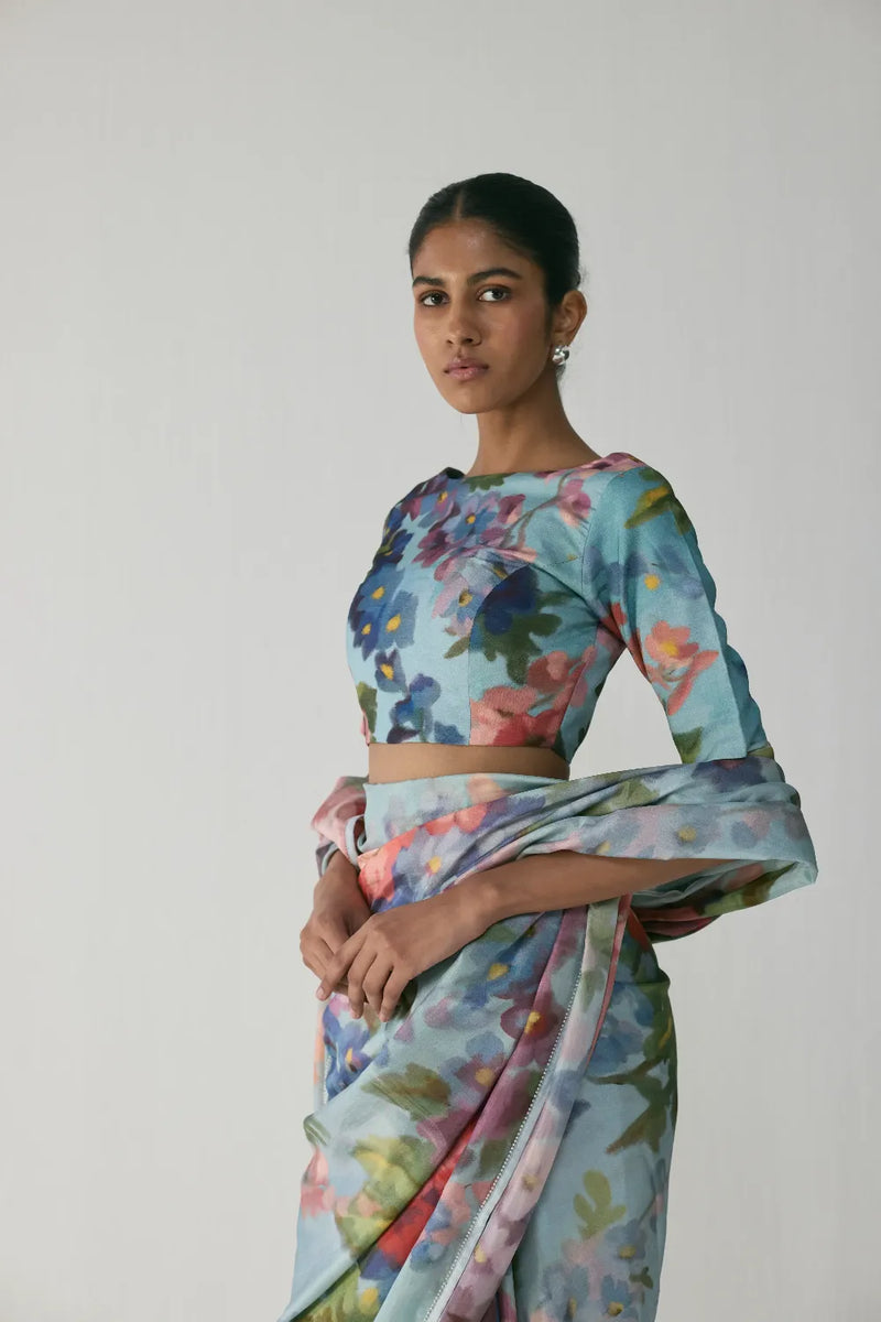 DARLINGTON BLOUSE silk by Yam in multi color for women Worldwide