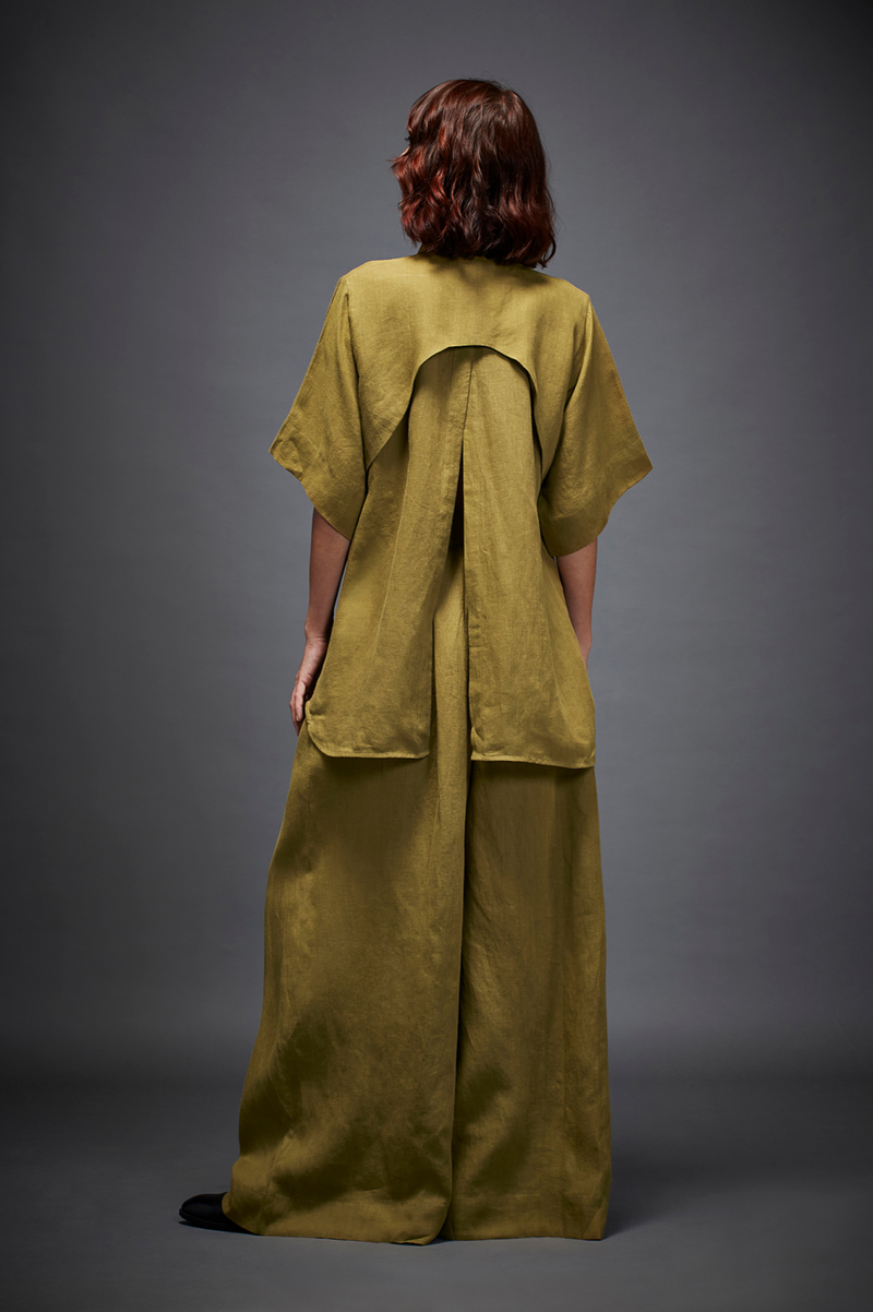 JASPER JUMPSUIT by Chola in olive color for women Worldwide