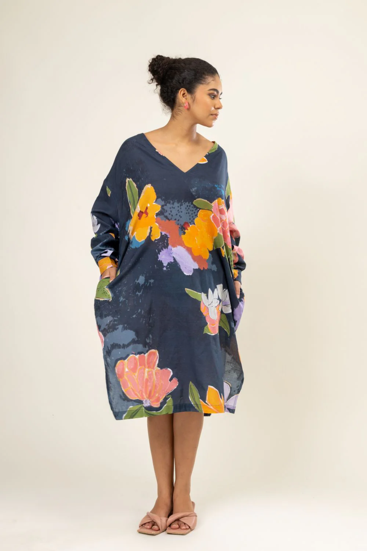 HELEN FLORAL KAFTAN