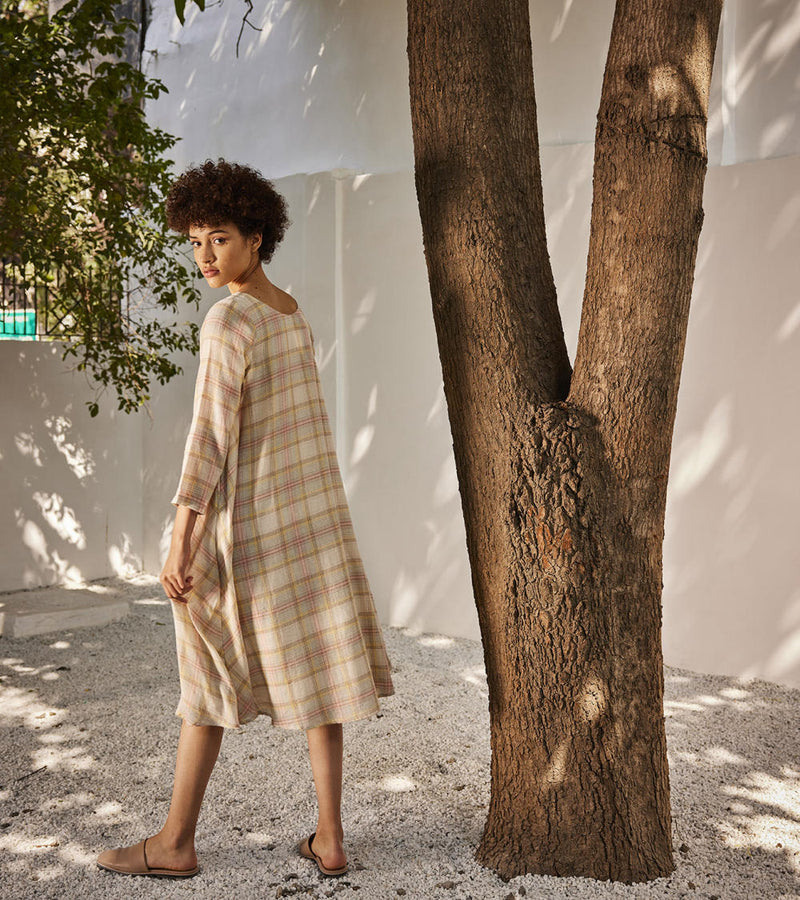 Spring dream dress mul Dress by Khara Kapas in multi for women Worldwide