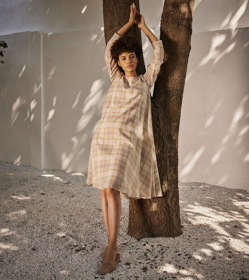 Spring dream dress mul Dress by Khara Kapas in multi for women Worldwide
