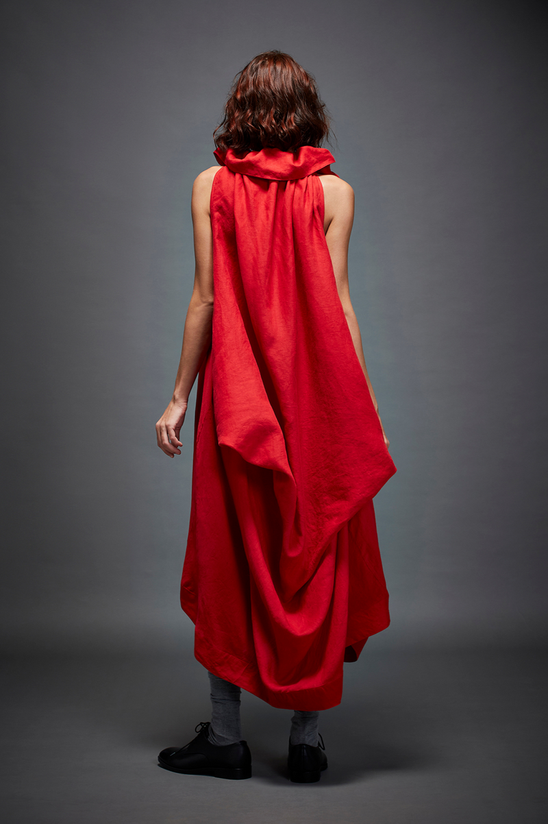 SIRENA DRESS by Chola in red color for women Worldwide