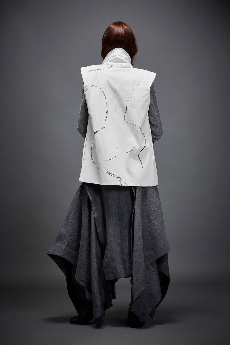 FLYNN JACKET by Chola in white color for women Worldwide