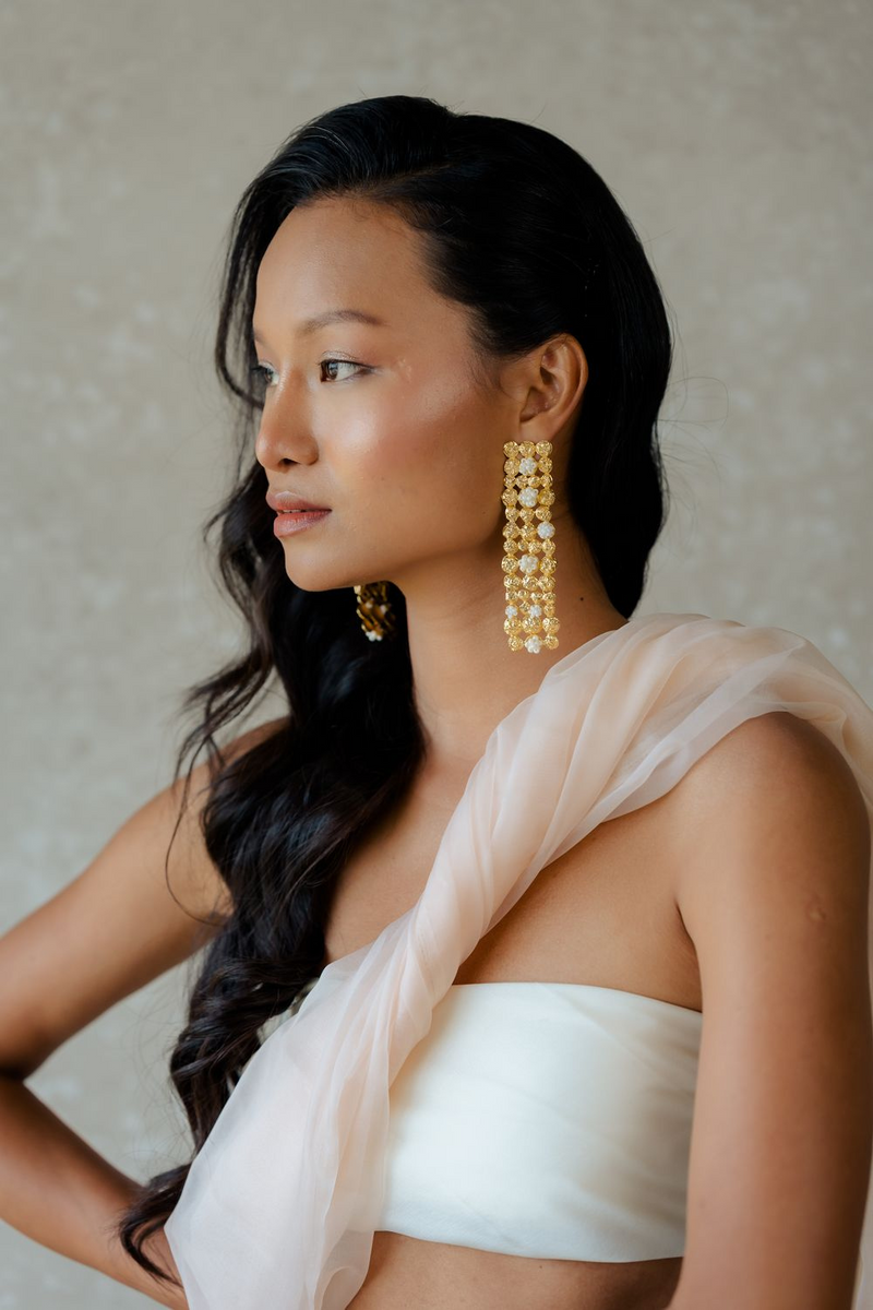 Noor Earrings by Aarjavee for women Worldwide
