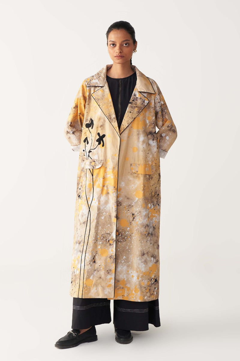 PAINTER JACKET CO-ORD-MULTICOLOR poplin by THREE in multi color for women Worldwide