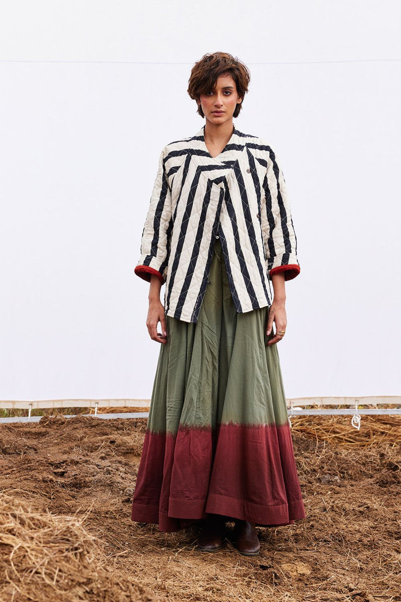 Jade jacket cotton by Khara Kapas in black for women Worldwide