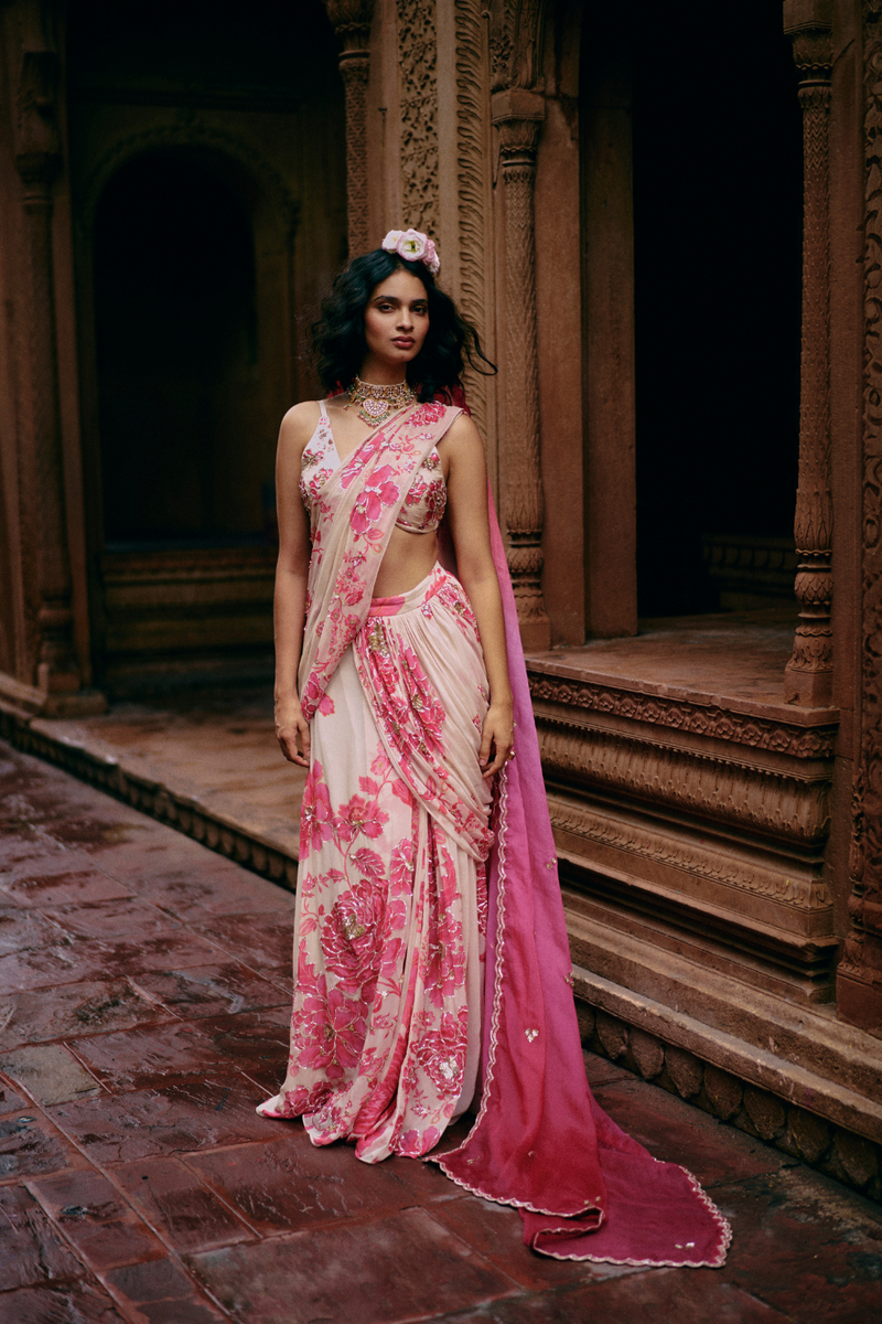 PH-2455 Saree Blouse by Paulmi & Harsh for women Worldwide