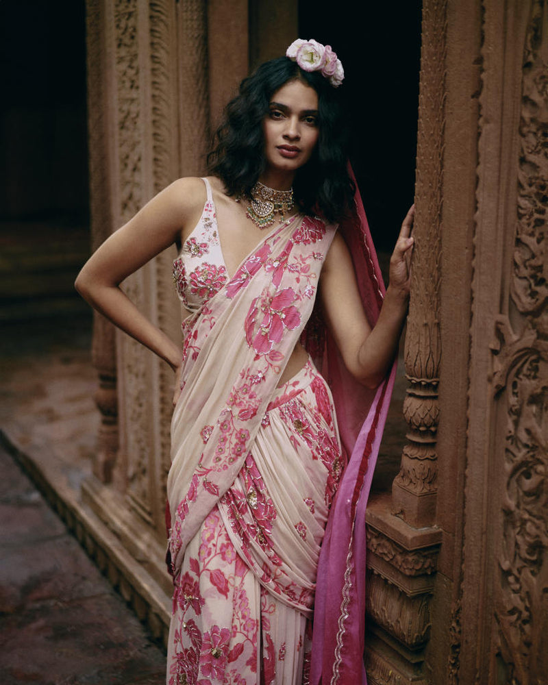 PH-2455 Saree Blouse by Paulmi & Harsh for women Worldwide
