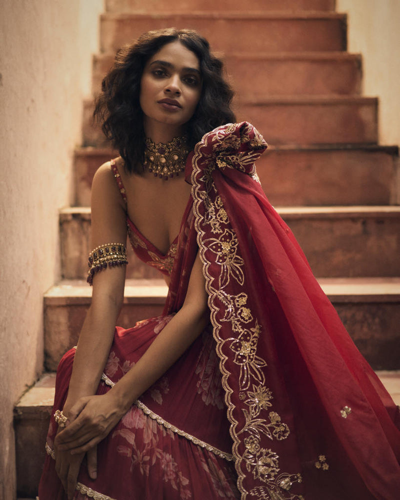 PH-2478
Saree 
Blouse 
 Set by Paulmi & Harsh for women Worldwide