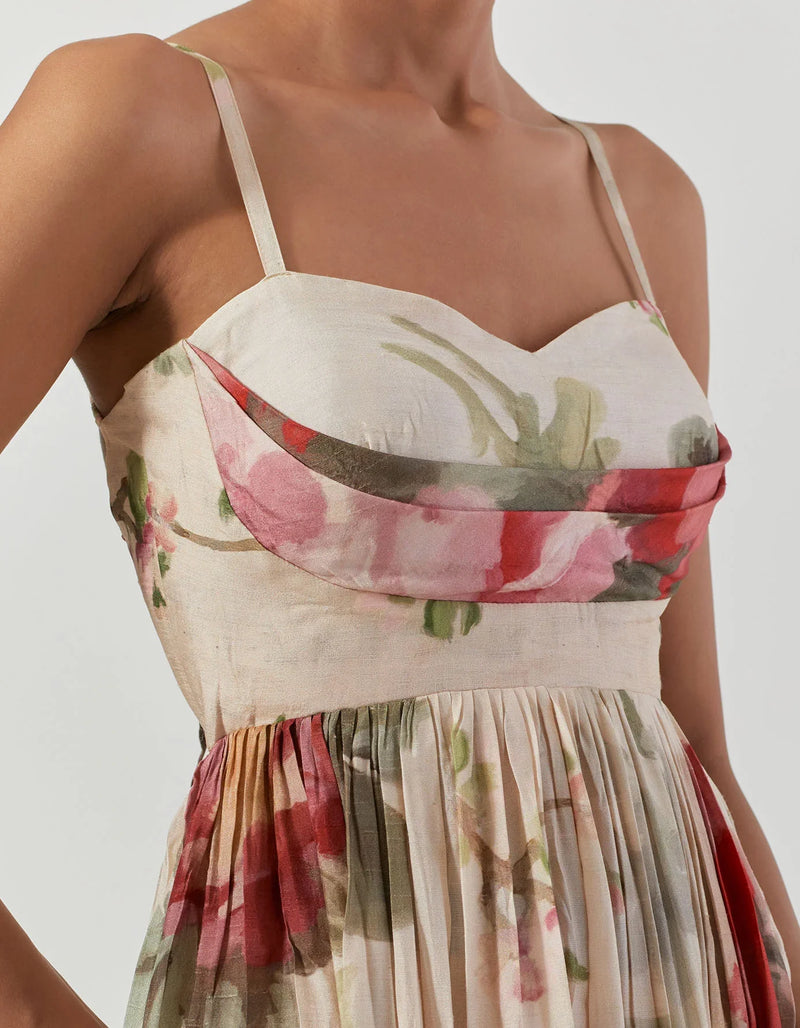 ROMA ROSE DRESS satin by Yam for women Worldwide