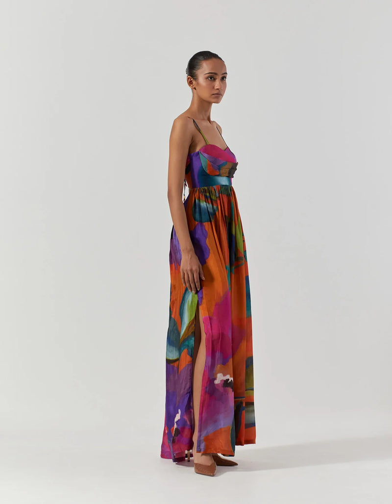 AMETHYST DRESS satin by Yam for women Worldwide