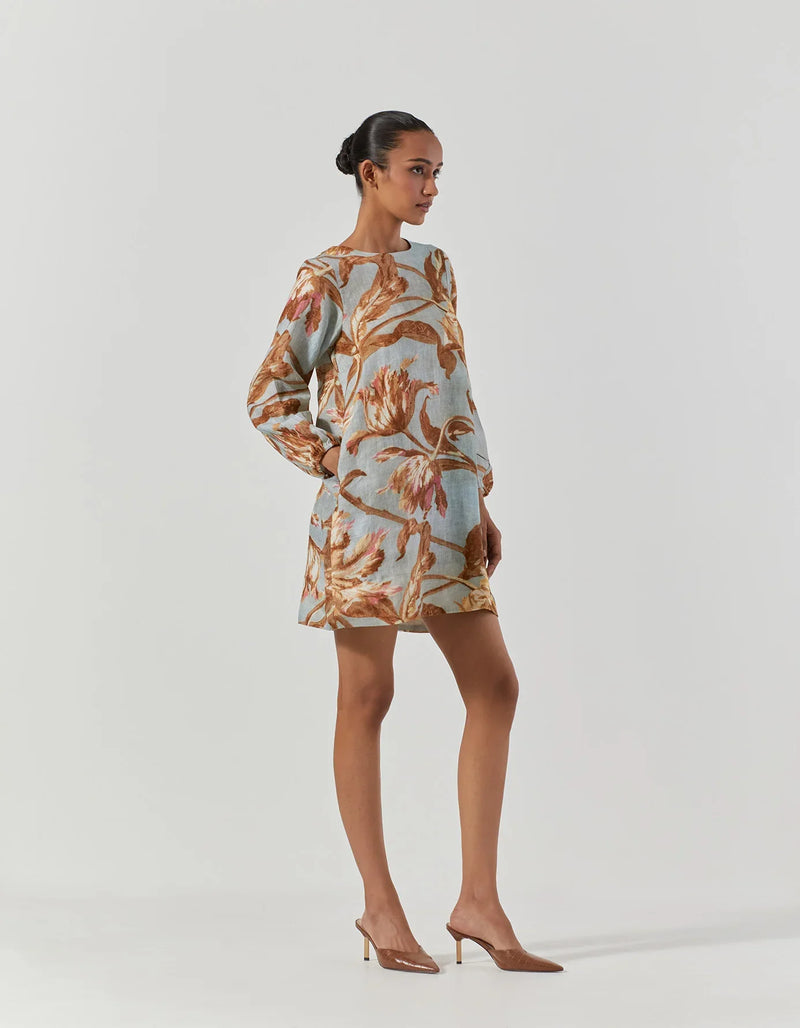 TREVI SHORT DRESS satin by Yam for women Worldwide