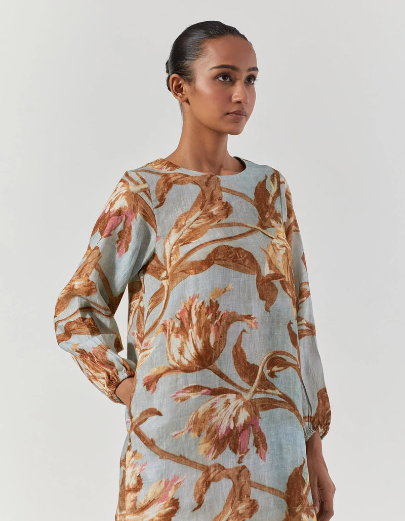 TREVI SHORT DRESS satin by Yam for women Worldwide