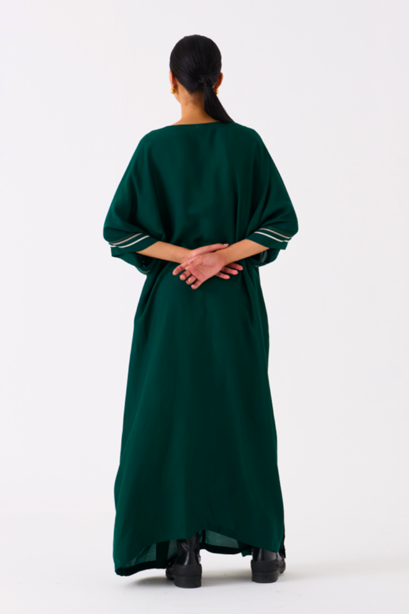 TIE KAFTAN-GREEN