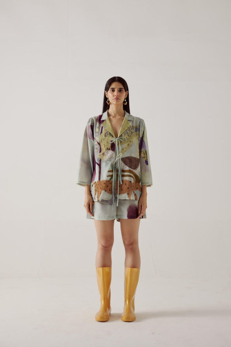Front Tie Set-Mirage mul by CORD in multi for women Worldwide