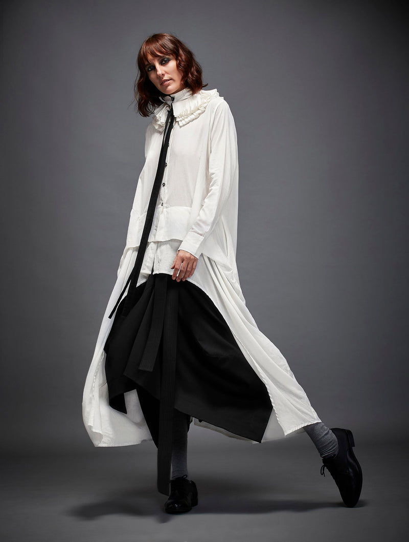 EMMA SHIRT cotton by Chola in white color for women Worldwide