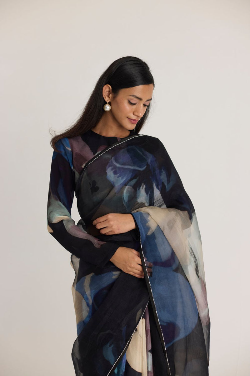 ROCCO BLOUSE by Yam in black color for women Worldwide