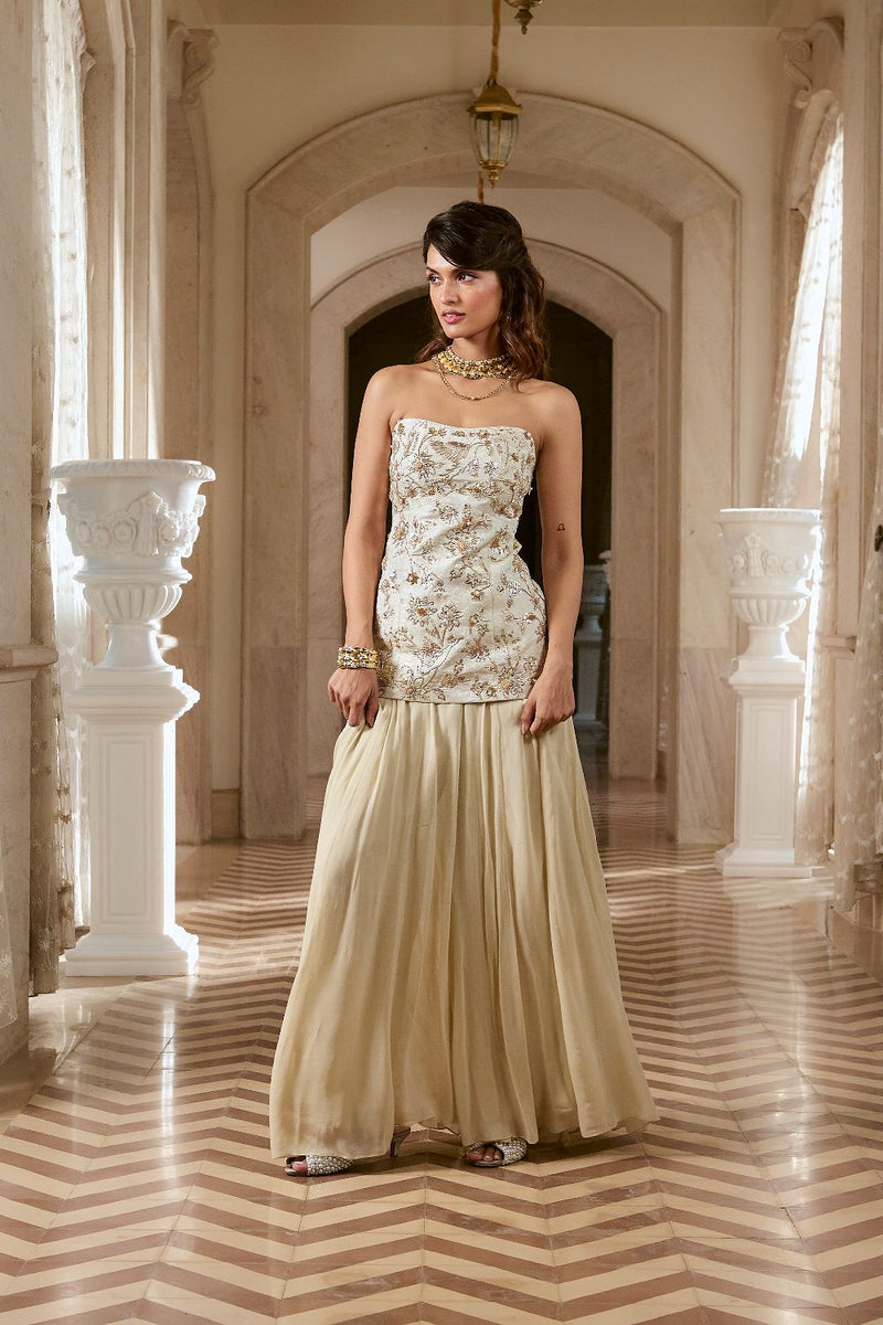 PH-2753 MARTINA PALAZZO SET by Paulmi & Harsh for women Worldwide