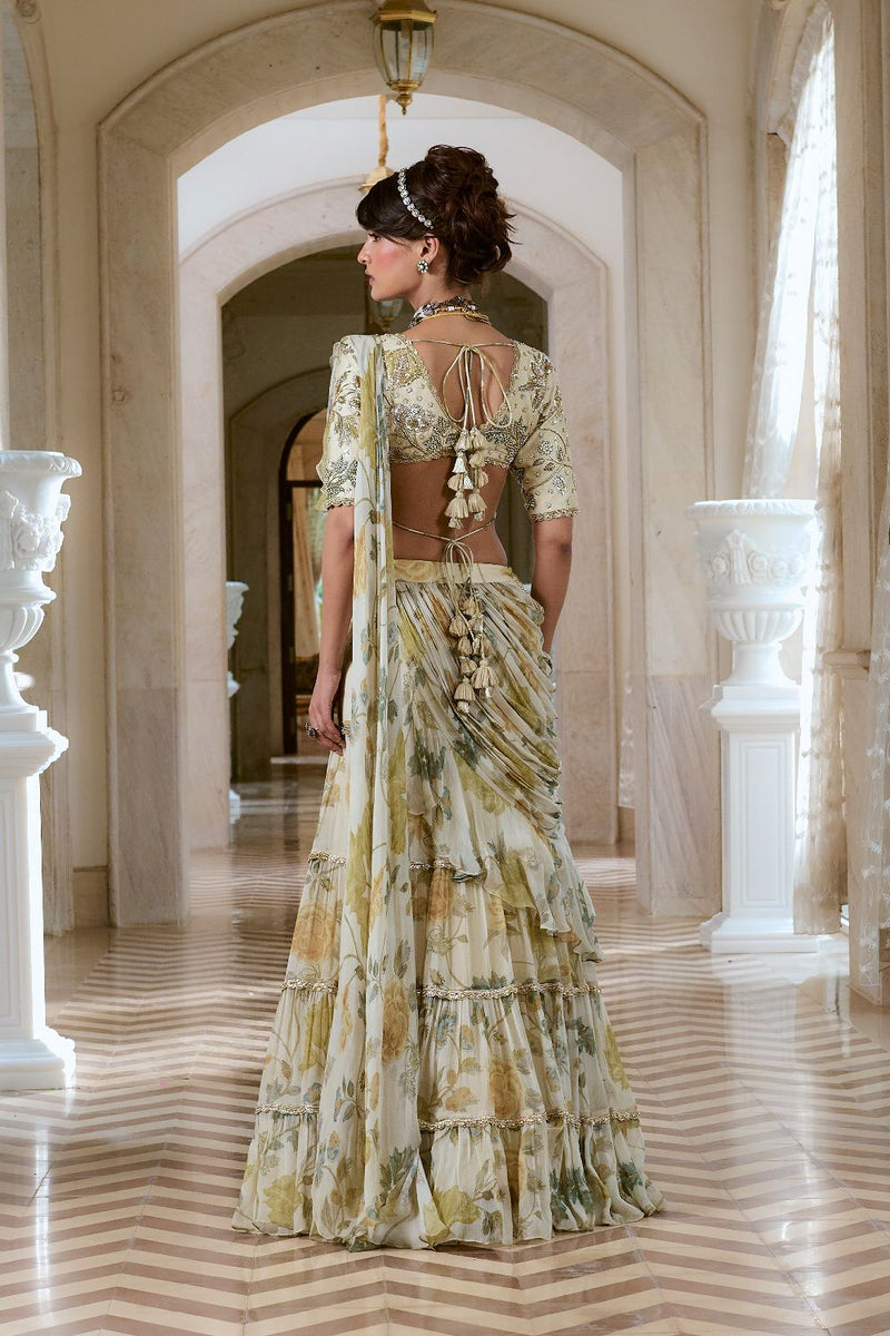 PH-2759 PERLA SAREE SET by Paulmi & Harsh for women Worldwide
