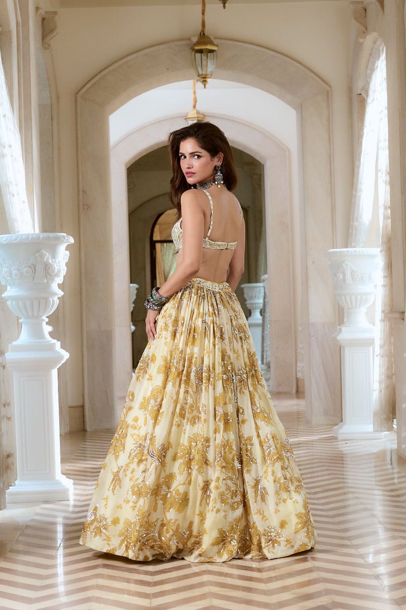 PH-2764 ZAYANA LEHENGA SET by Paulmi & Harsh for women Worldwide