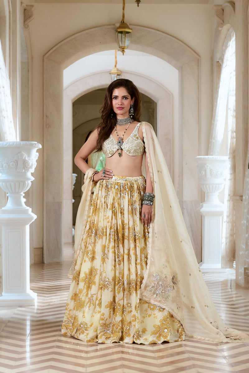 PH-2764 ZAYANA LEHENGA SET by Paulmi & Harsh for women Worldwide