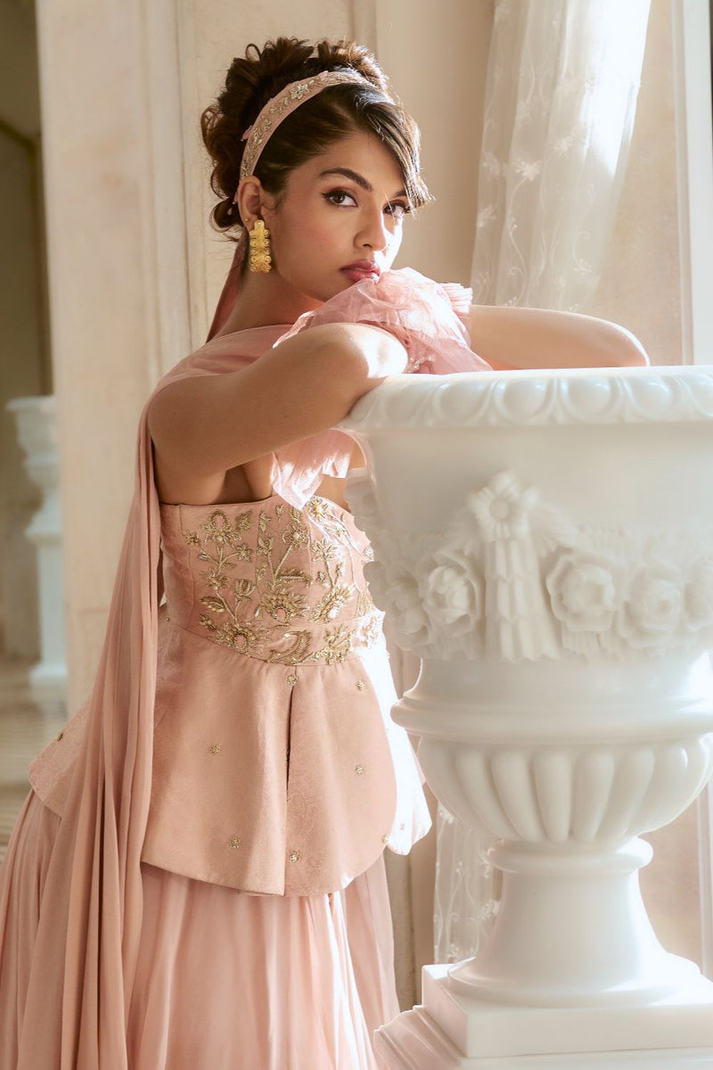 PH-2767 PAOLA SAREE SET by Paulmi & Harsh for women Worldwide