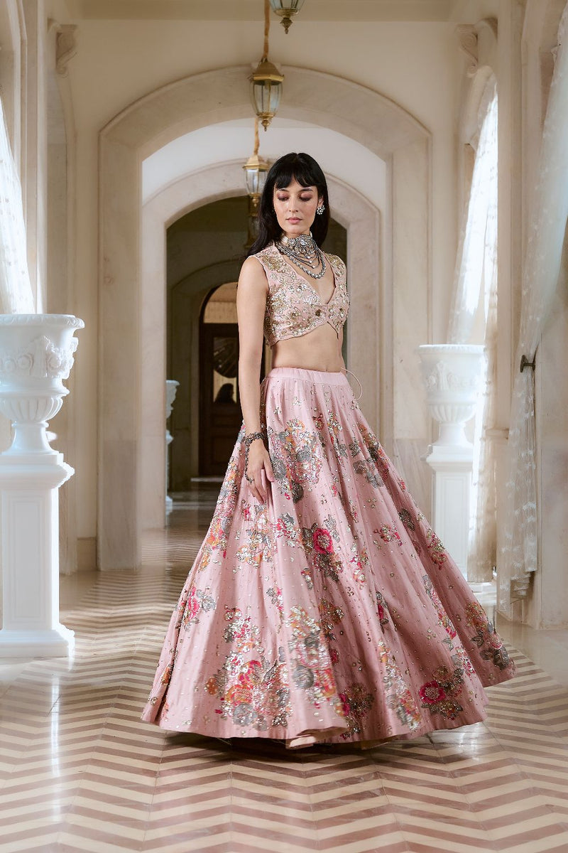 PH-2770 VINCENZA LEHENGA SET by Paulmi & Harsh for women Worldwide