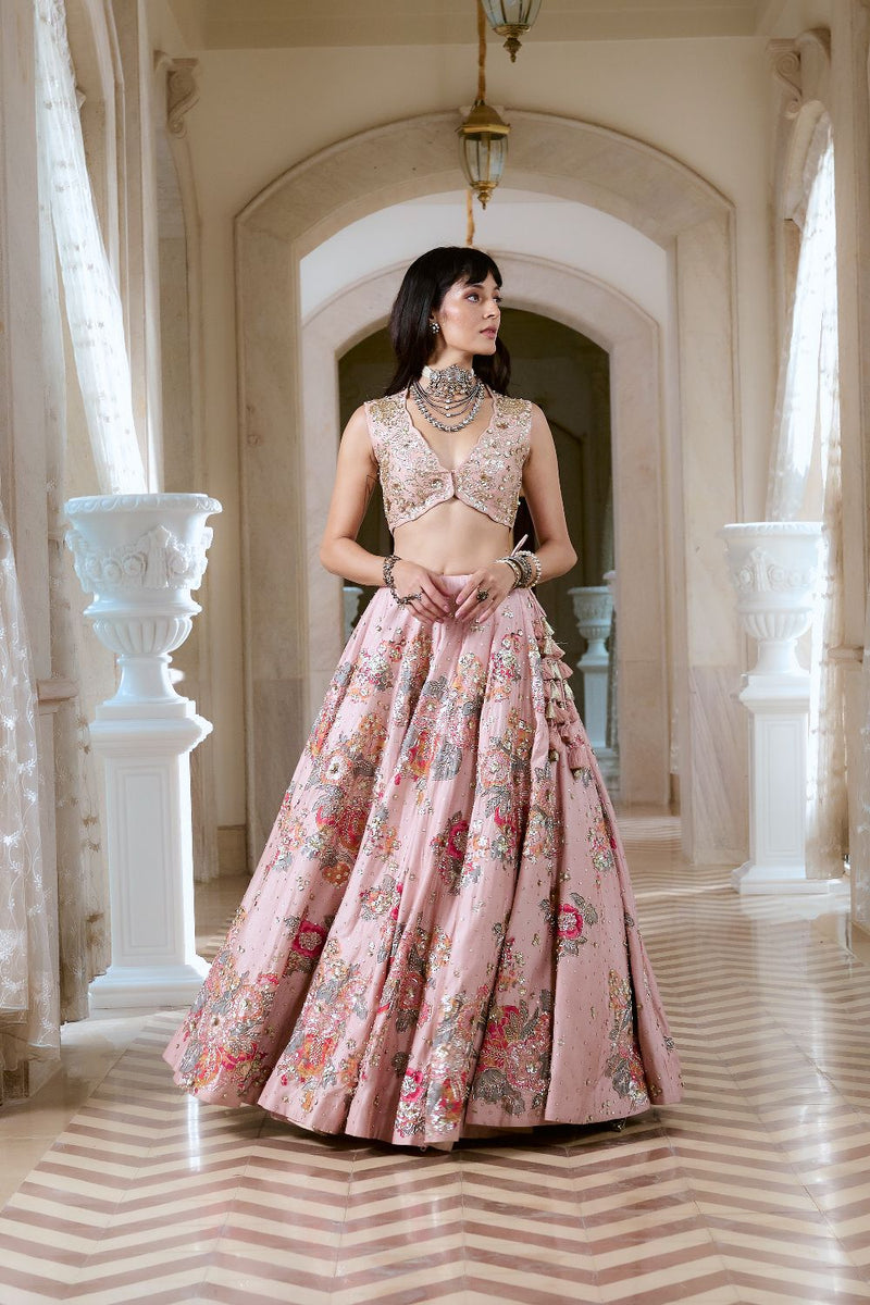 PH-2770 VINCENZA LEHENGA SET by Paulmi & Harsh for women Worldwide