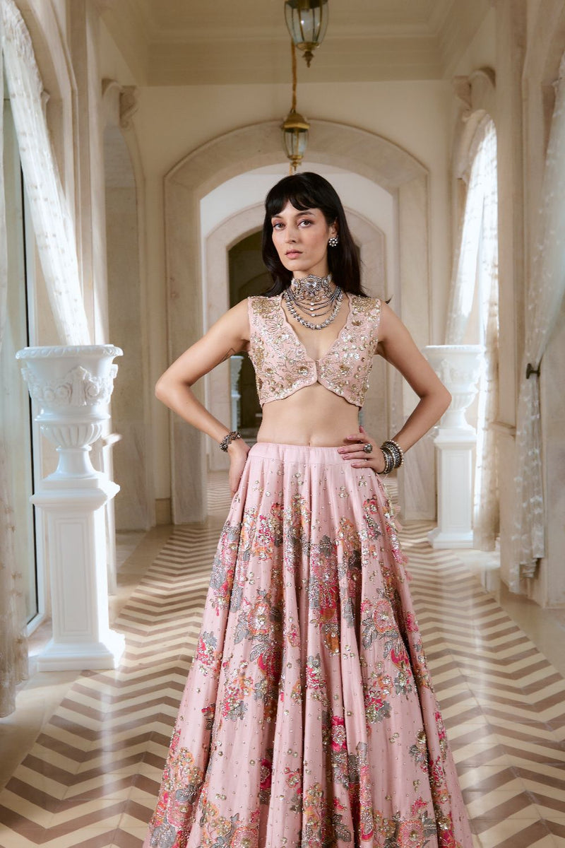 PH-2770 VINCENZA LEHENGA SET by Paulmi & Harsh for women Worldwide