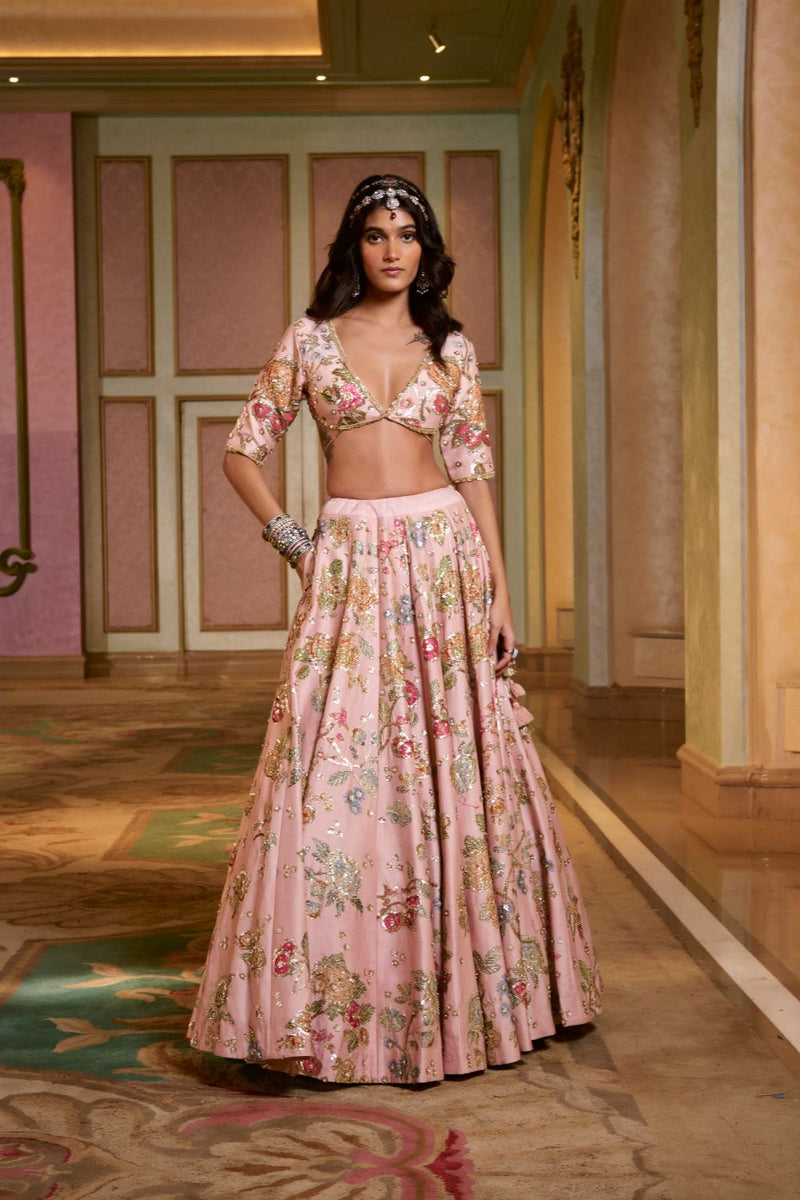 PH-2772 LORENZA LEHENGA SET by Paulmi & Harsh for women Worldwide