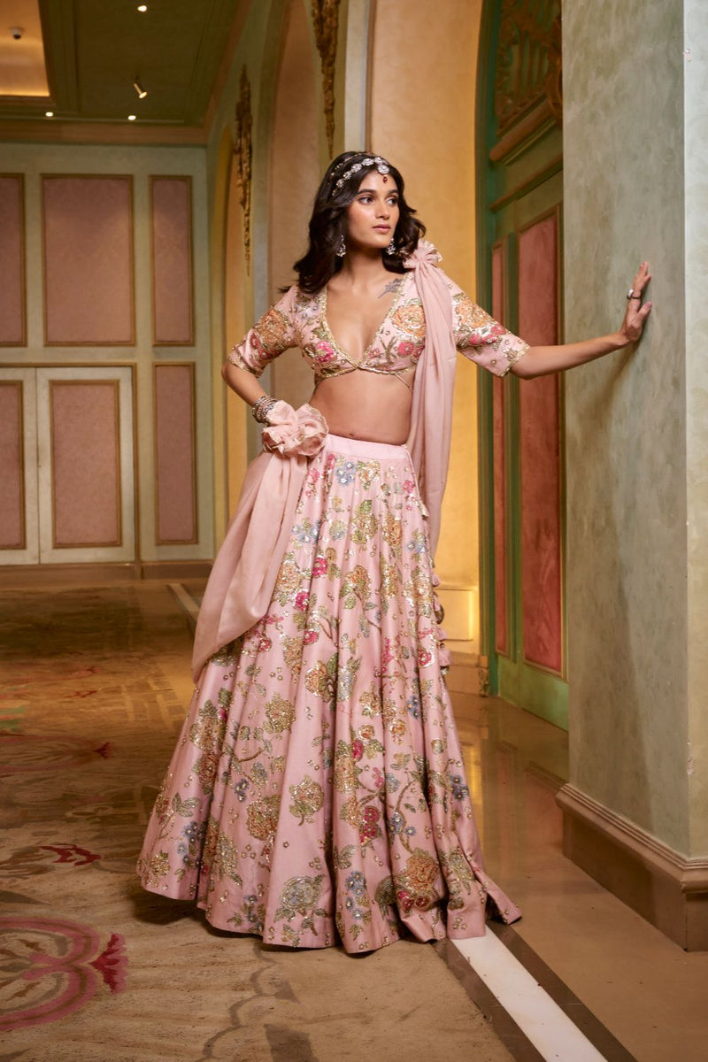 PH-2772 LORENZA LEHENGA SET by Paulmi & Harsh for women Worldwide