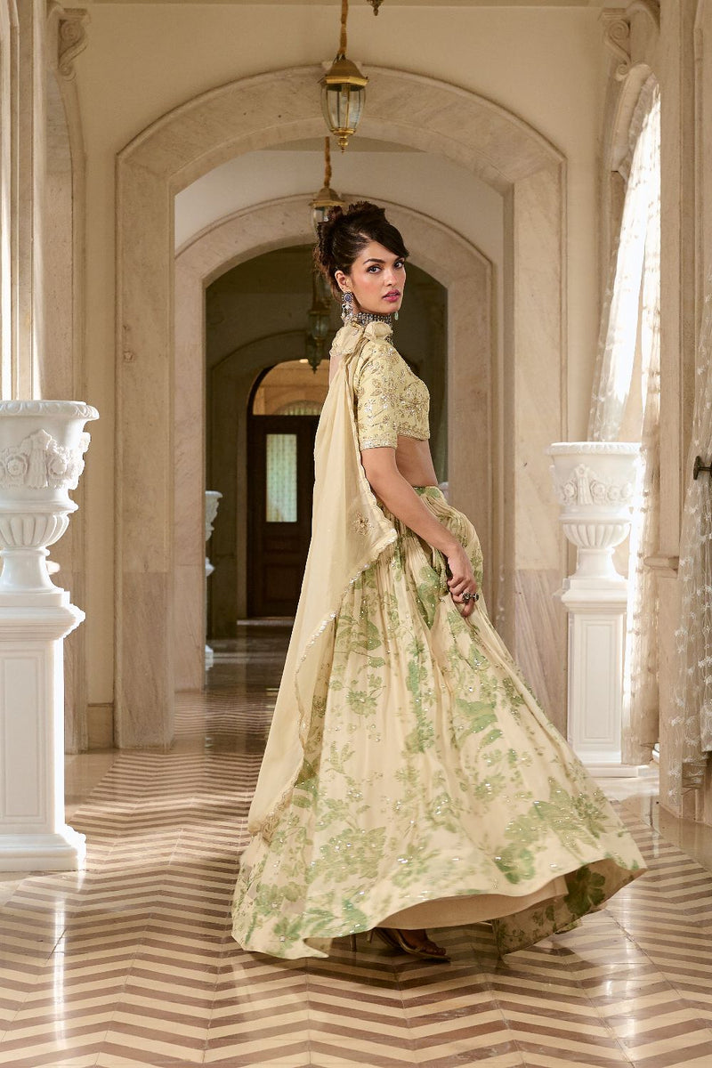 PH-2781 EMIKO LEHENGA SET by Paulmi & Harsh for women Worldwide