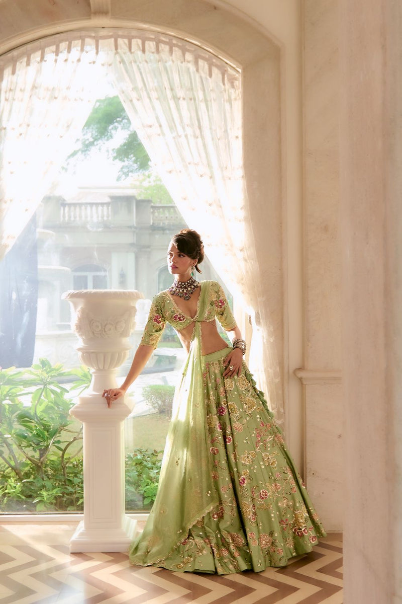 PH-2784 [L] APHRODITE LEHENGA SET by Paulmi & Harsh for women Worldwide