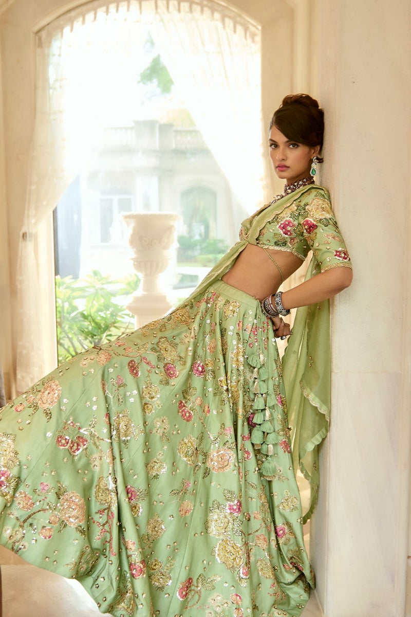 PH-2784 [L] APHRODITE LEHENGA SET by Paulmi & Harsh for women Worldwide
