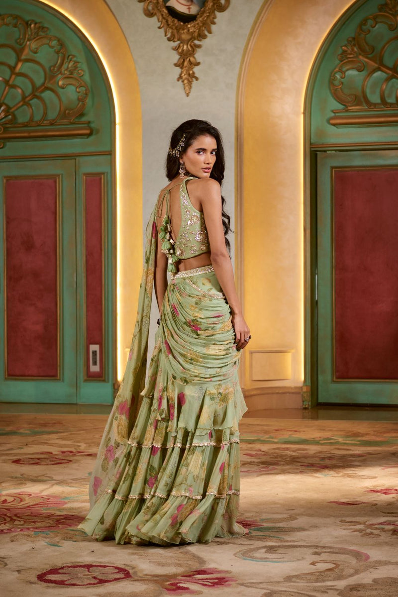 PH-2785 MISAKI SAREE SET by Paulmi & Harsh for women Worldwide