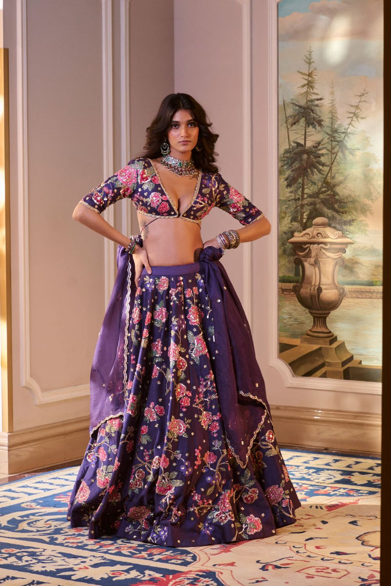 PH-2792 SERAFINA LEHENGA SET by Paulmi & Harsh for women Worldwide